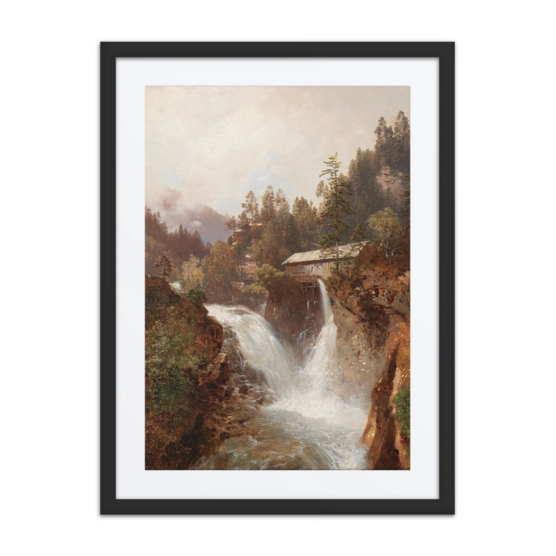 Waterfall and Mill