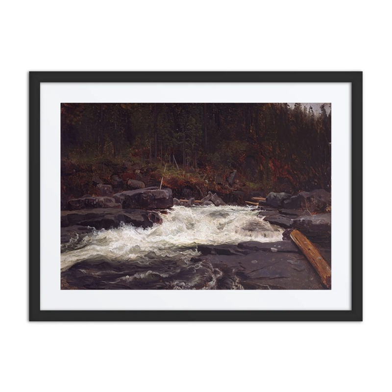 Waterfall in Telemark (Study)