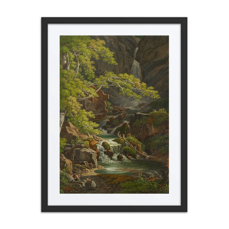 Waterfall in the Münster Valley