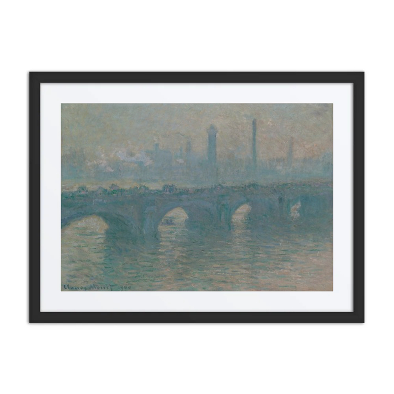 Waterloo Bridge, Gray Weather