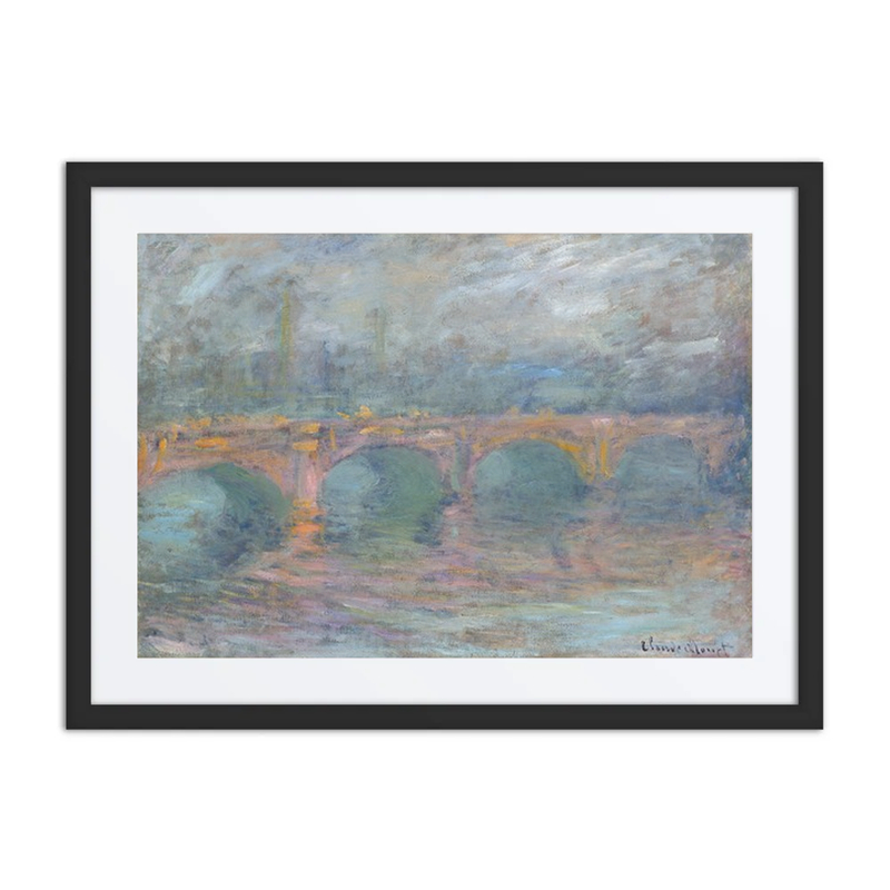 Waterloo Bridge, London, at Sunset