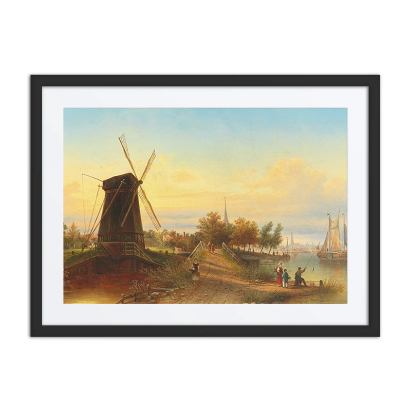 Watermill Near Amsterdam