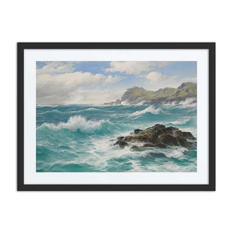 Waves off the Cornish Coast