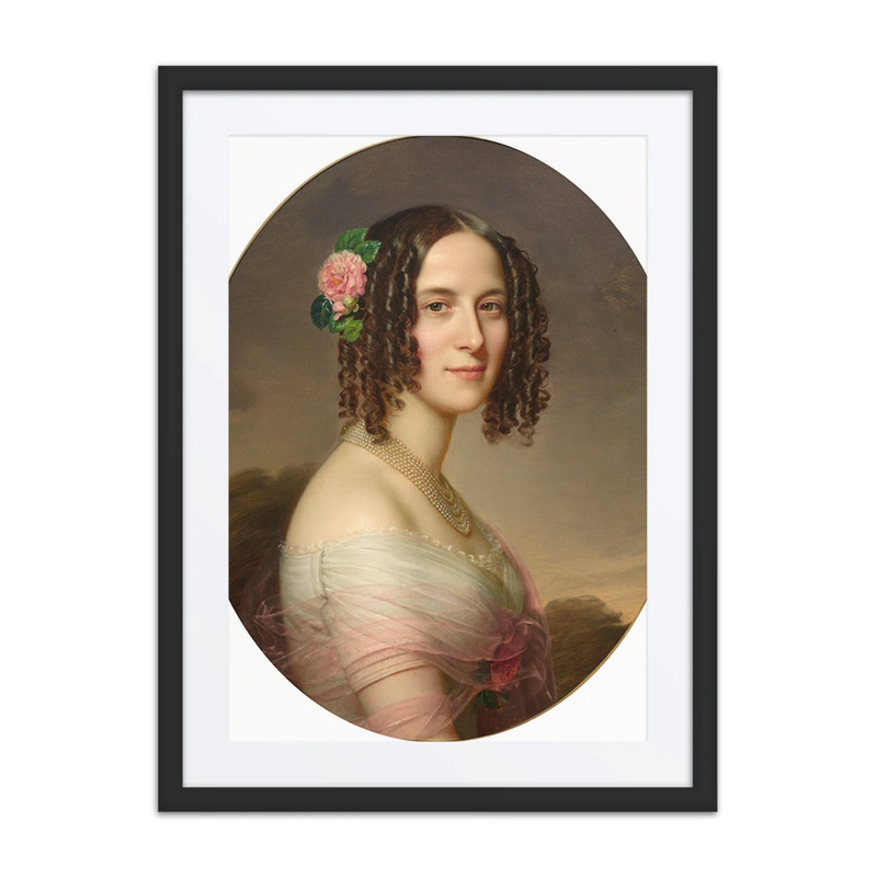 Weibliches Brustbild