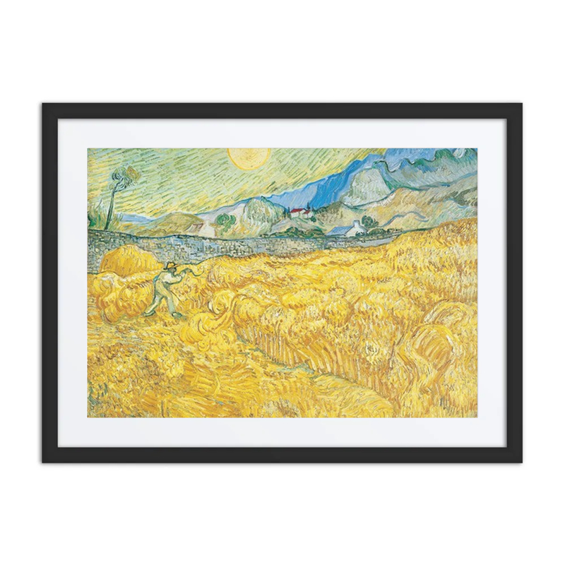Wheat Field with Reaper