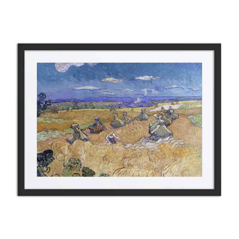 Wheat Fields with Reaper