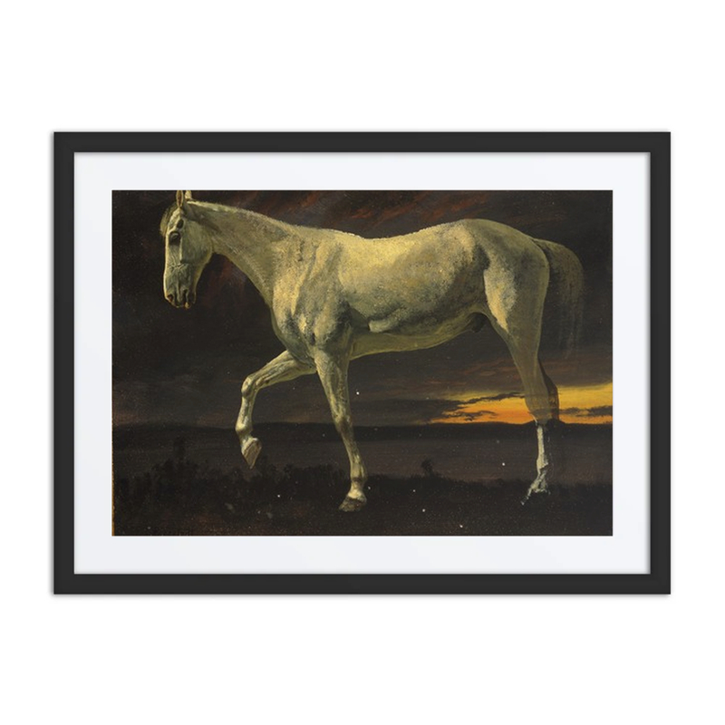 White Horse and Sunset