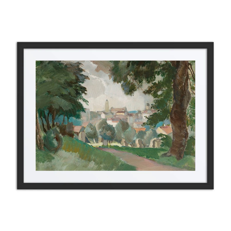 Widok Wilna Wśród Drzew