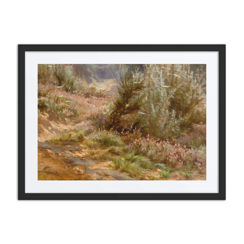 Wildflowers by a Stream