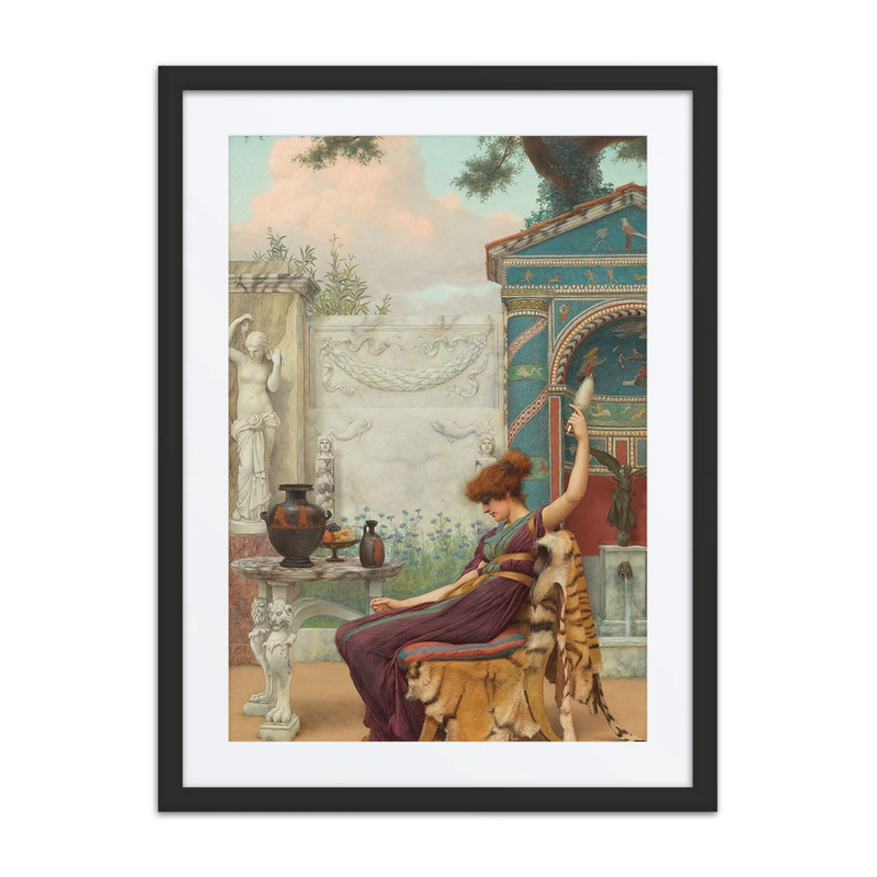 Winding Wool in a Pompeian Garden