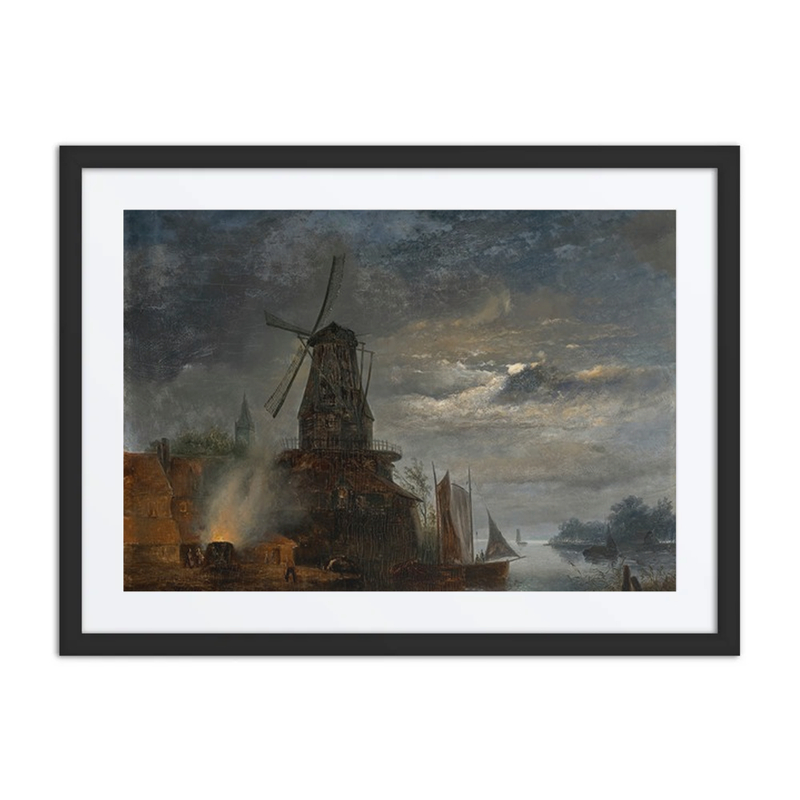 Windmill and Sawmill, Holland