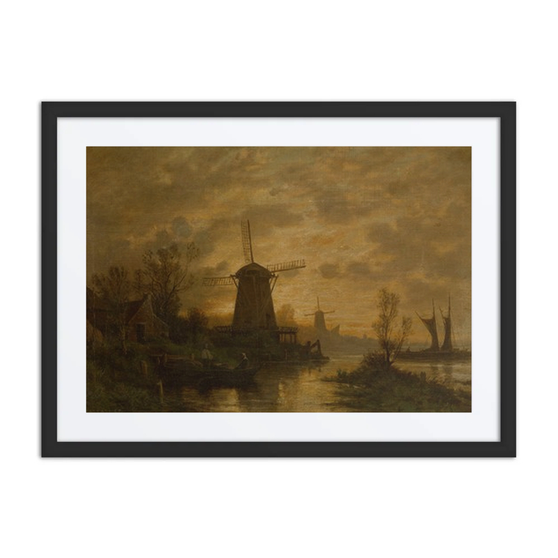Windmills in Schiedam