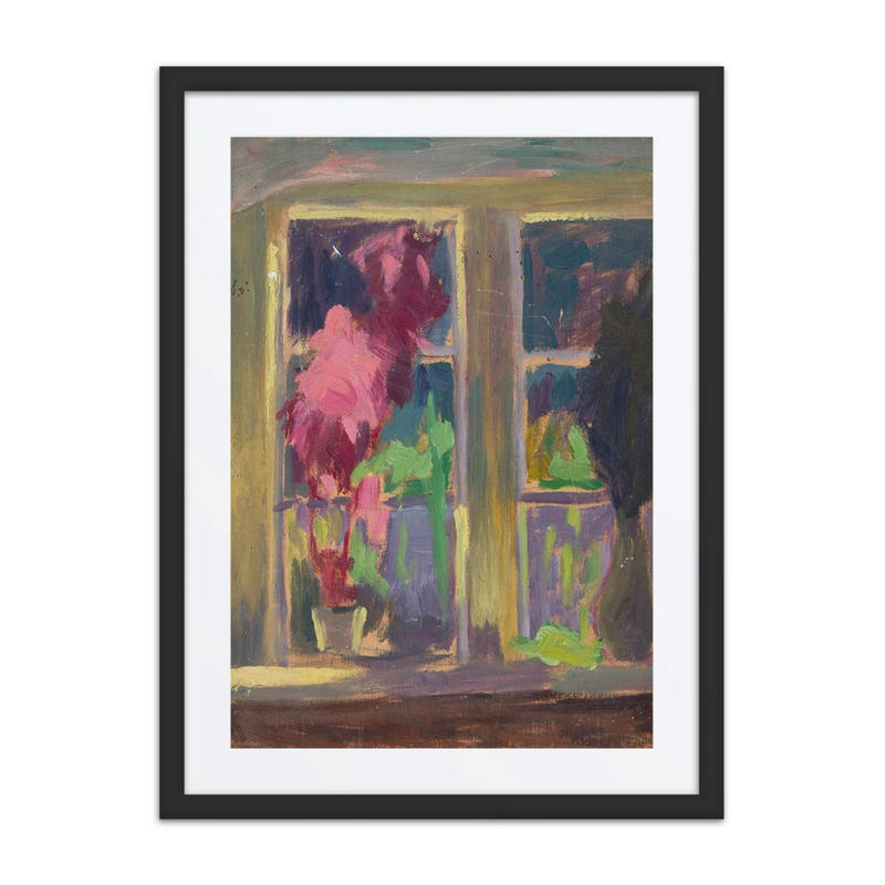 Window with Flower Pots