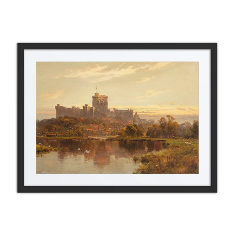 Windsor Castle at Sunset