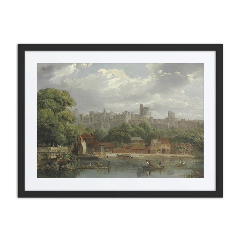 Windsor Castle from the Thames
