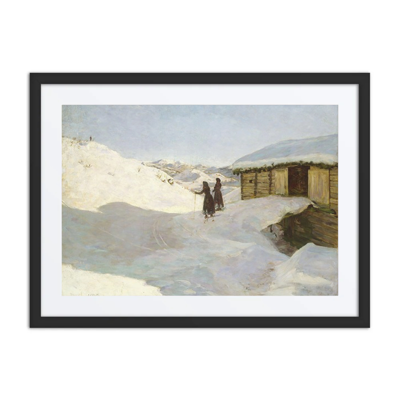 Winter at Vågsli in Telemark