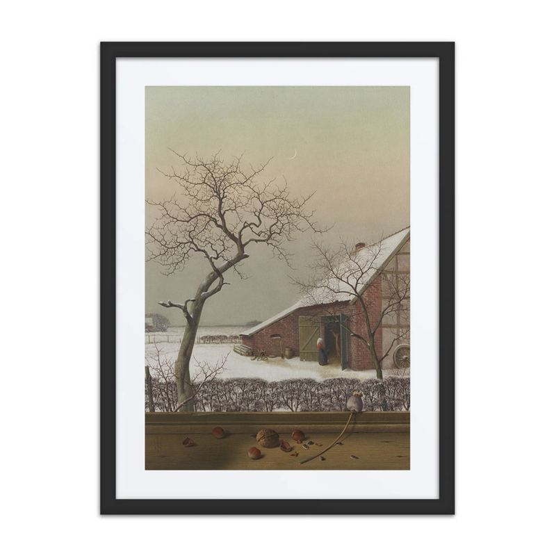 Winter Evening at the Lower Rhine