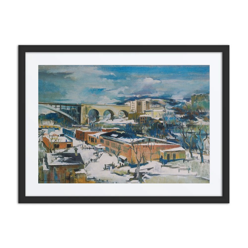 Winter, Harlem River