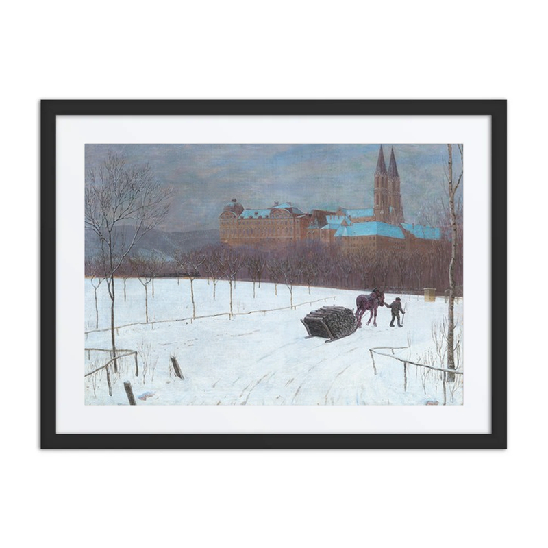 Winter Landscape at Klosterneuburg