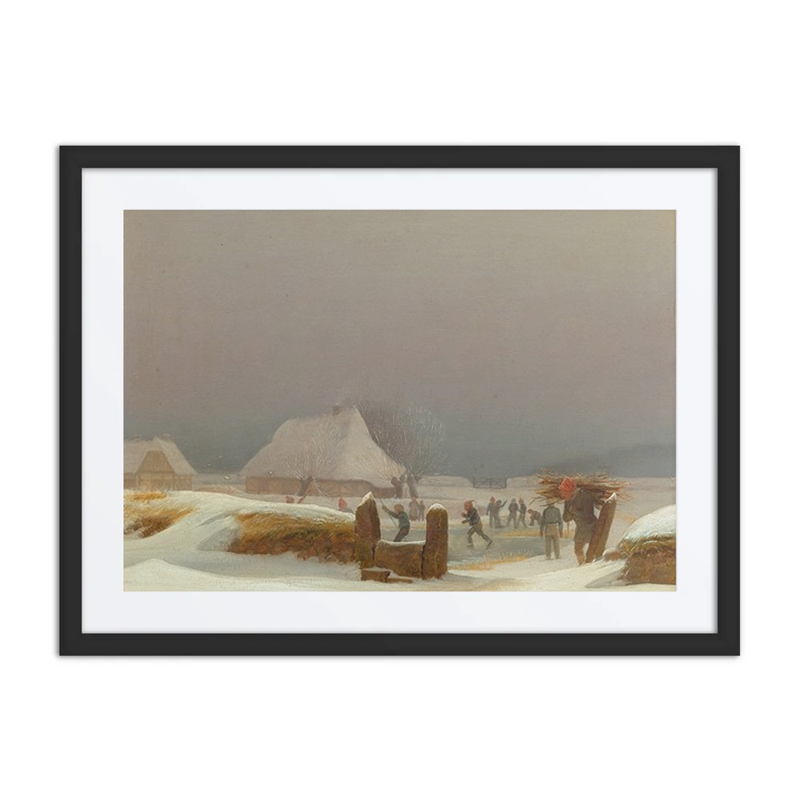 Winter Landscape from Funen
