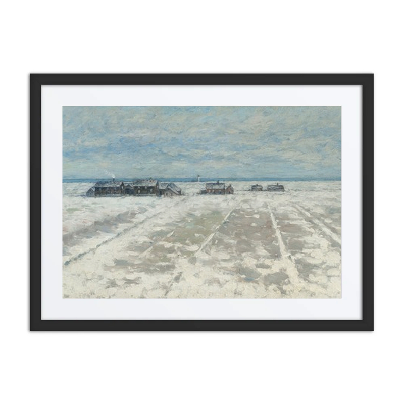 Winter Landscape. Öland Scene