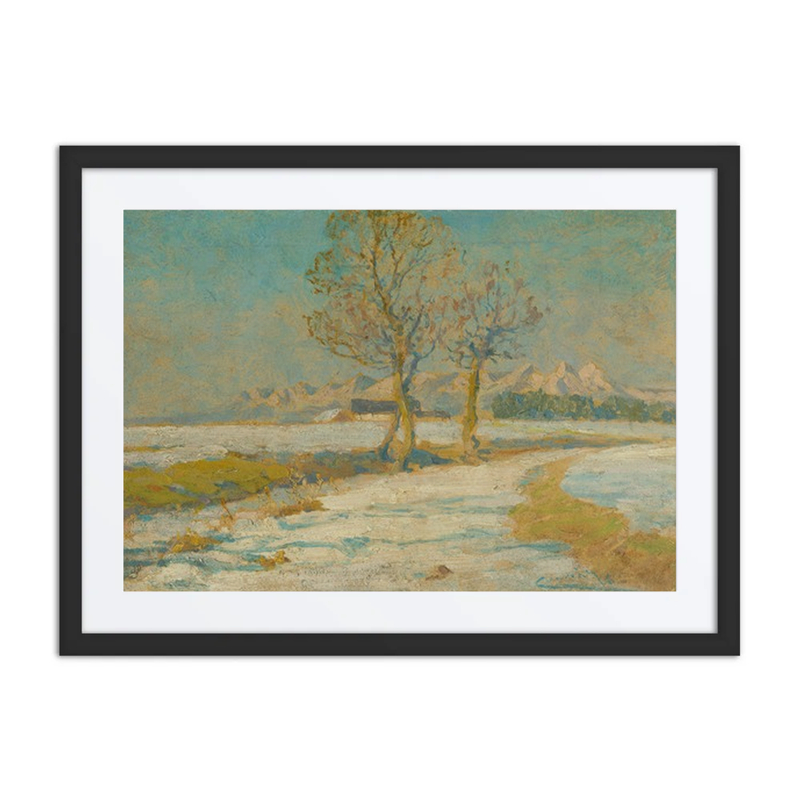 Winter Landscape Under the Tatras