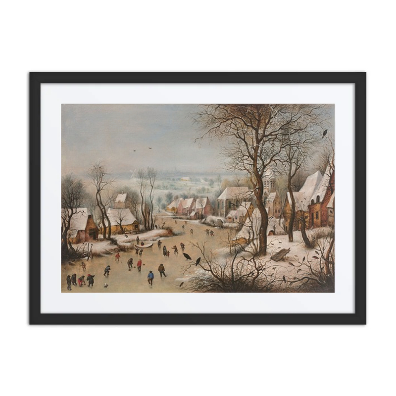 Winter Landscape with Bird Trap