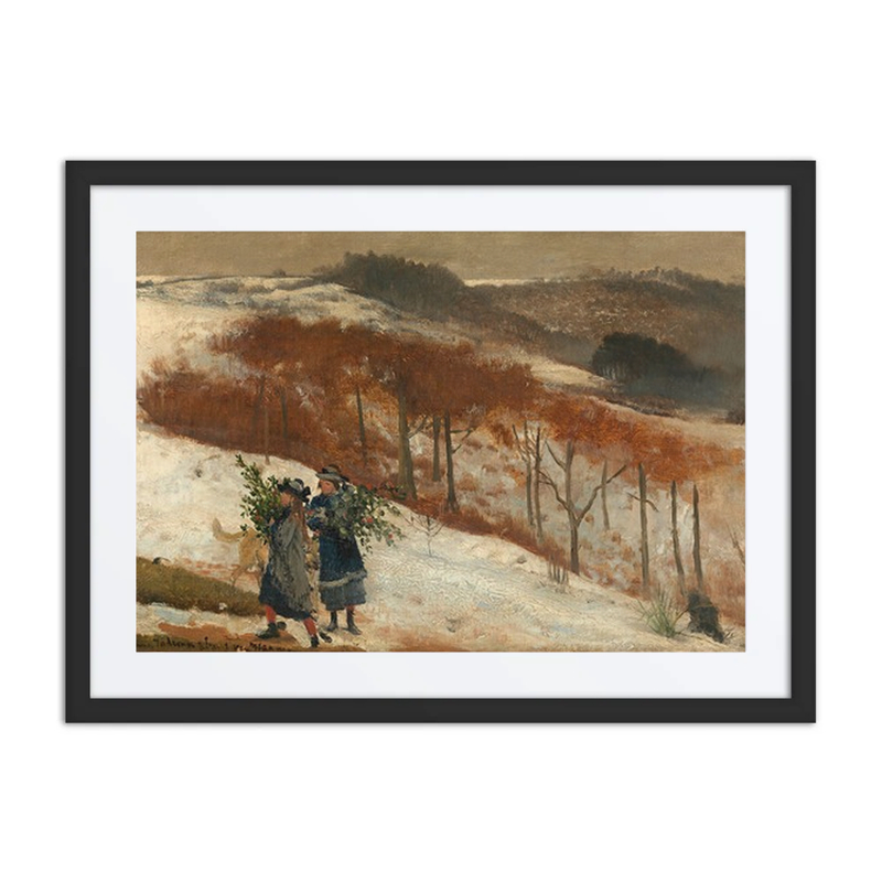 Winter Landscape with Figures