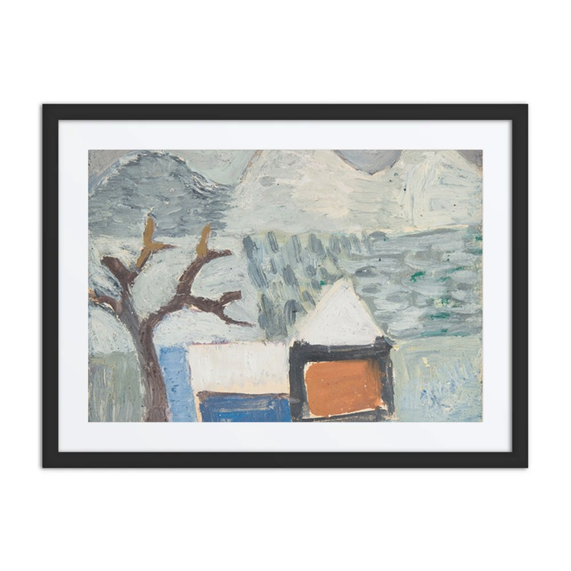 Winter Landscape with Houses