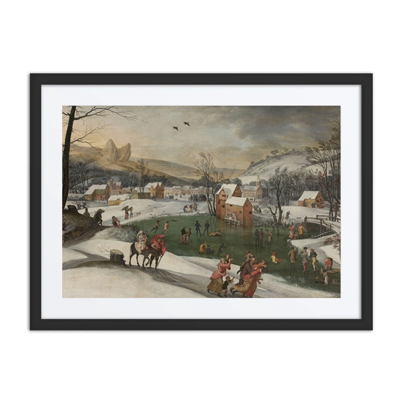 Winter Landscape with the Flight into Egypt