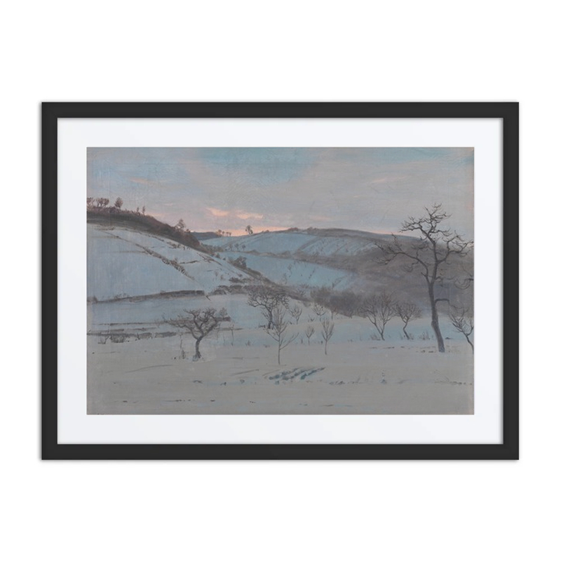 Winter Morning Near Grötzingen