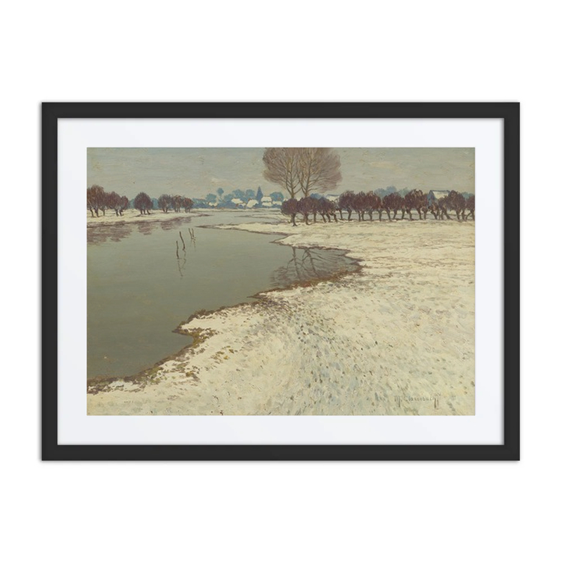 Winterlandschaft Am Niederrhein