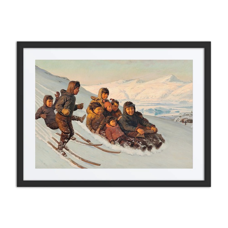 Wintertime in Greenland