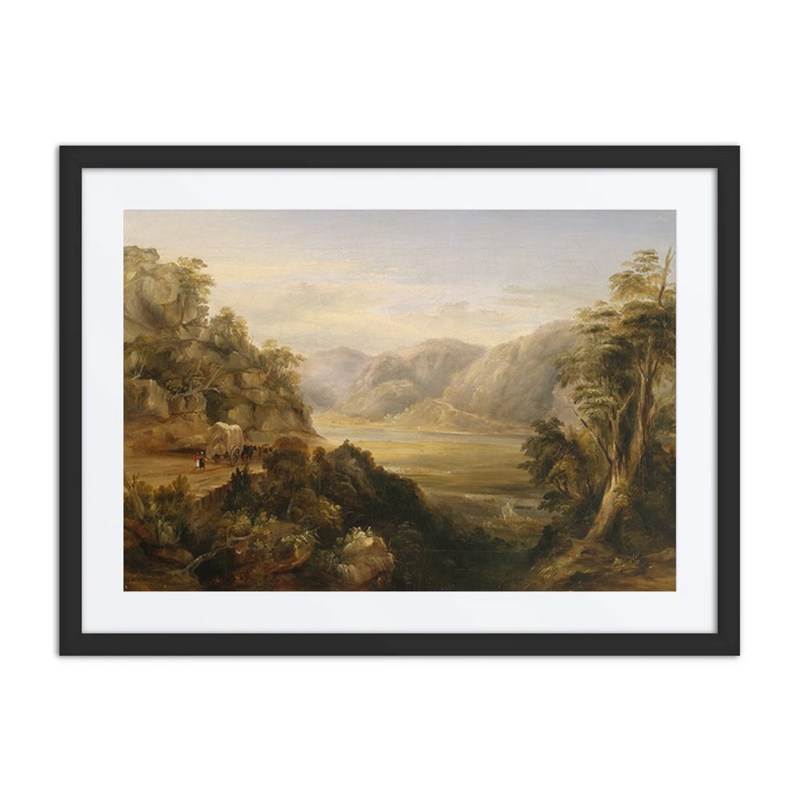 Wiseman’s Ferry in 1838