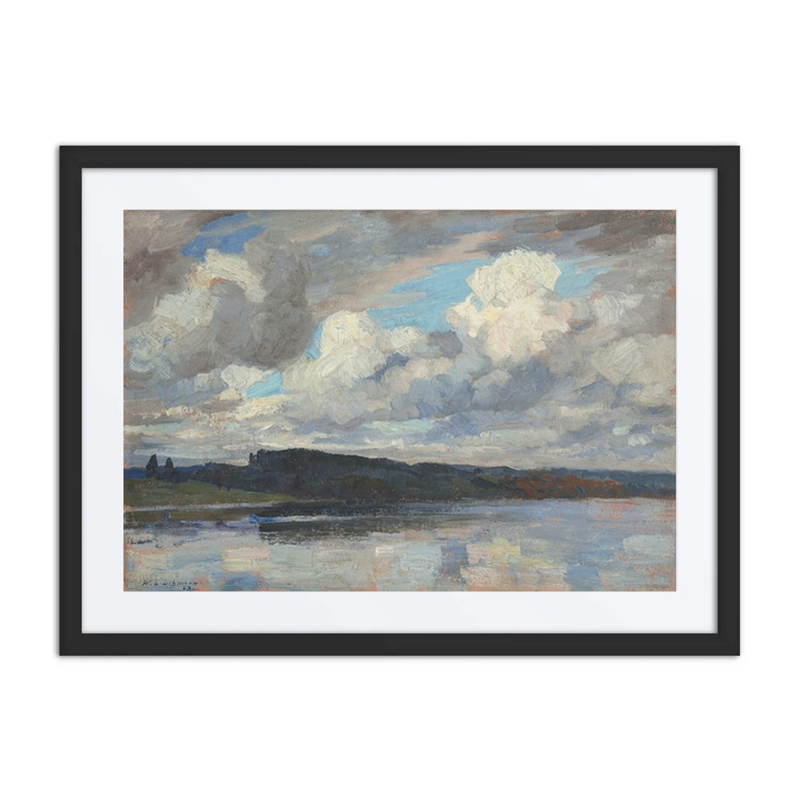 Wolkenstimmung Am Chiemsee