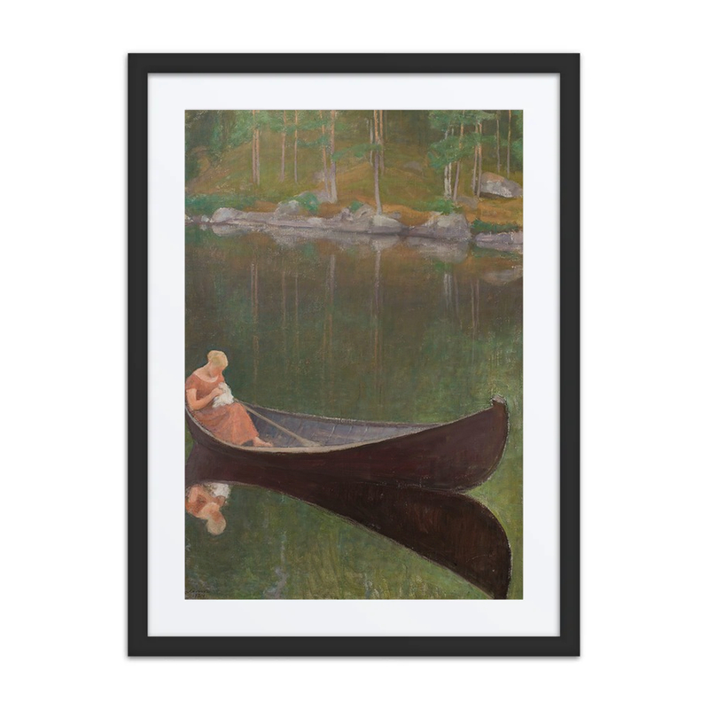 Woman in a Boat