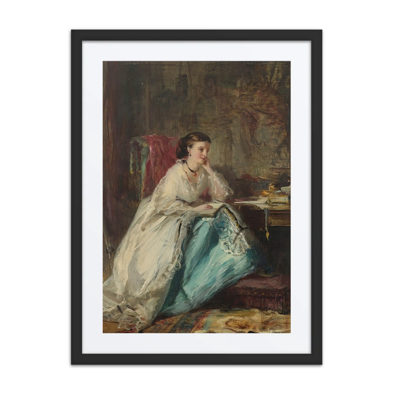 Woman in Her Study