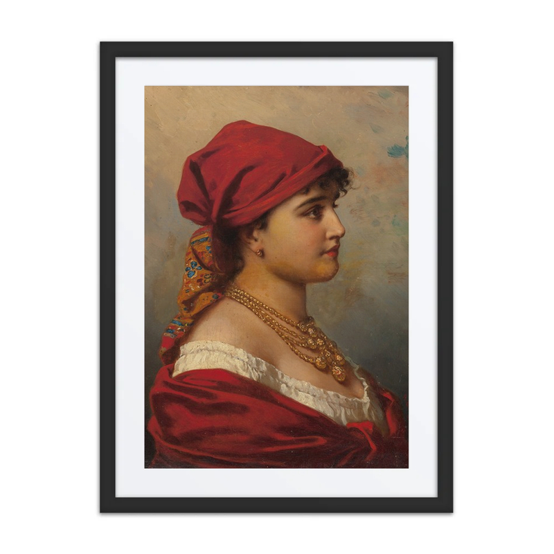 Woman in Red