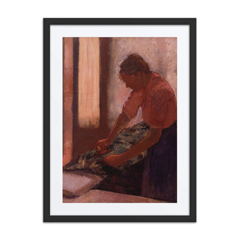 Woman Ironing