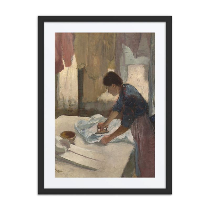 Woman Ironing
