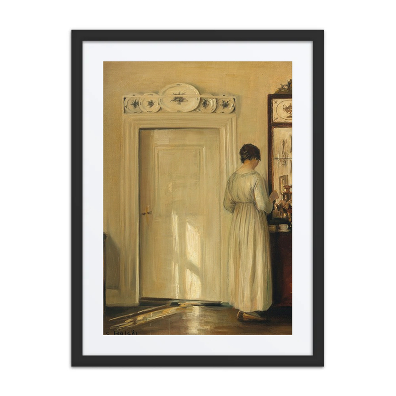 Woman Making Tea