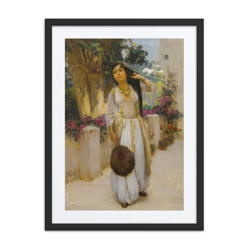 Woman of Algiers on a Veranda
