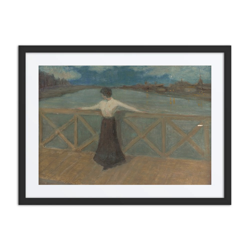 Woman on a Bridge