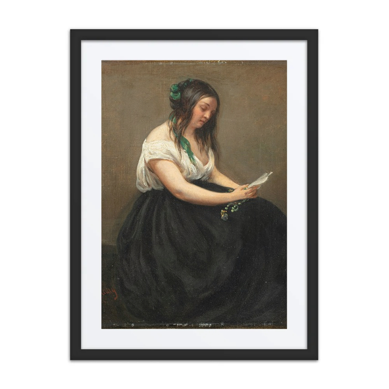 Woman Reading a Letter