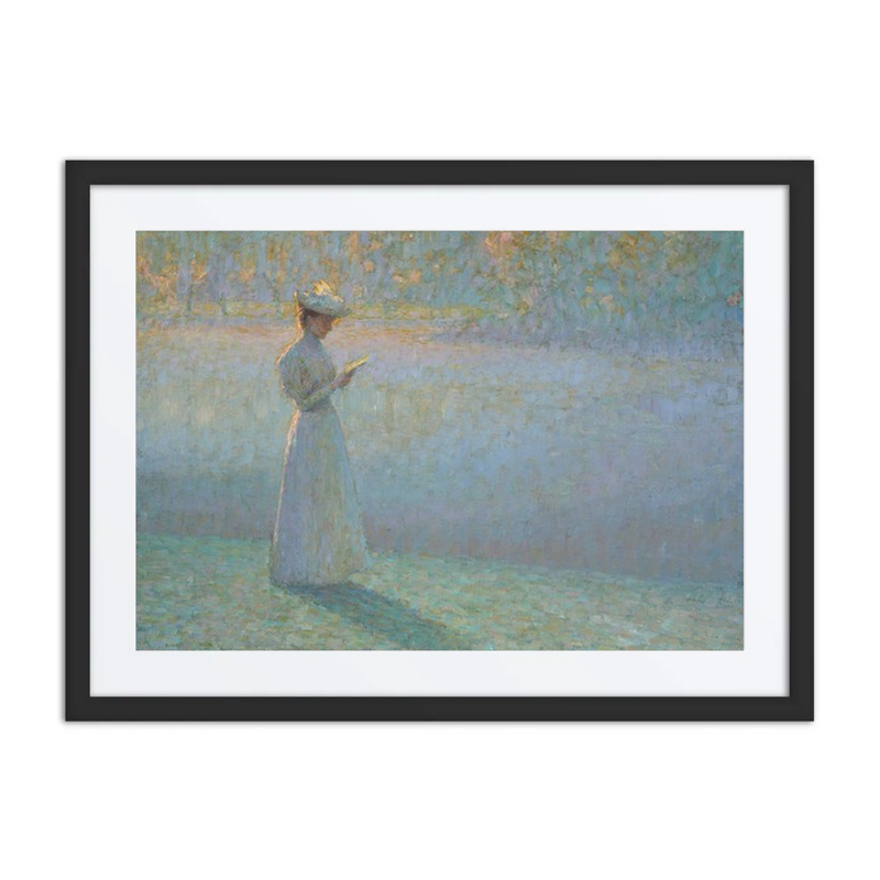 Woman Reading in a Landscape