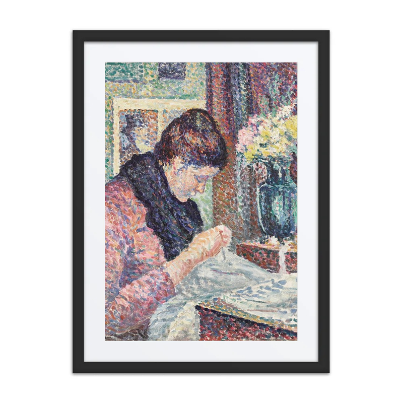 Woman Sewing