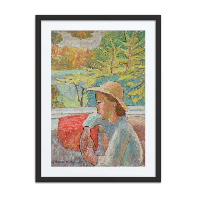 Woman Under a Window