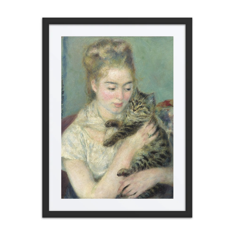 Woman with a Cat