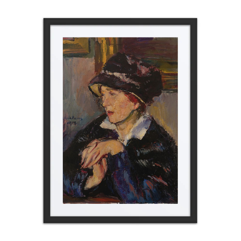 Woman with a Dark Hat