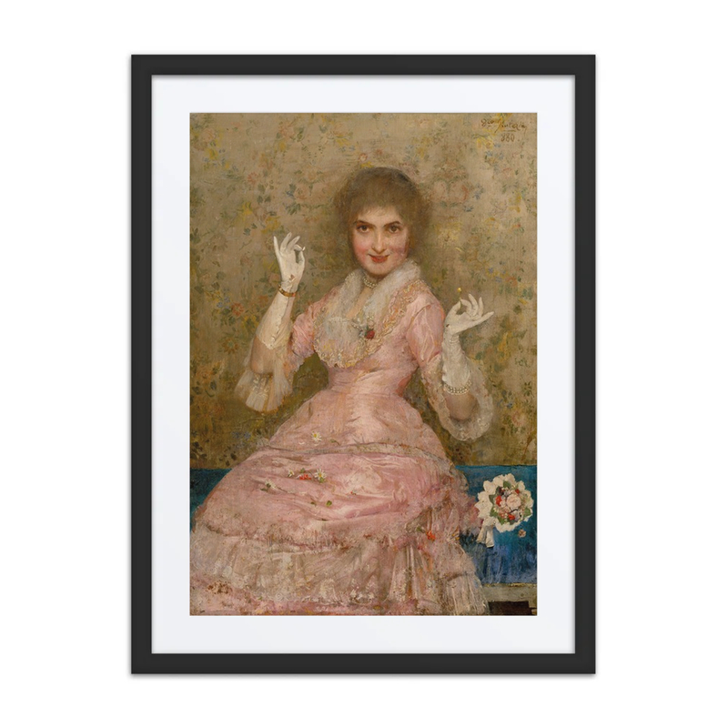 Woman with a Flower